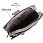 Leather Briefcase, Grey - thumbnail 4