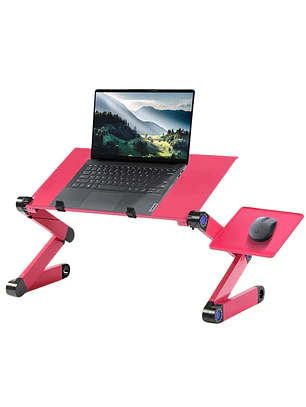 Standing Laptop Desk with Mouse Board