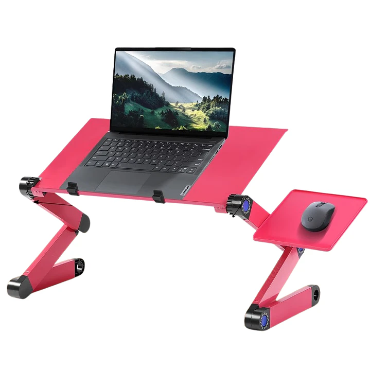 Standing Laptop Desk with Mouse Board 1