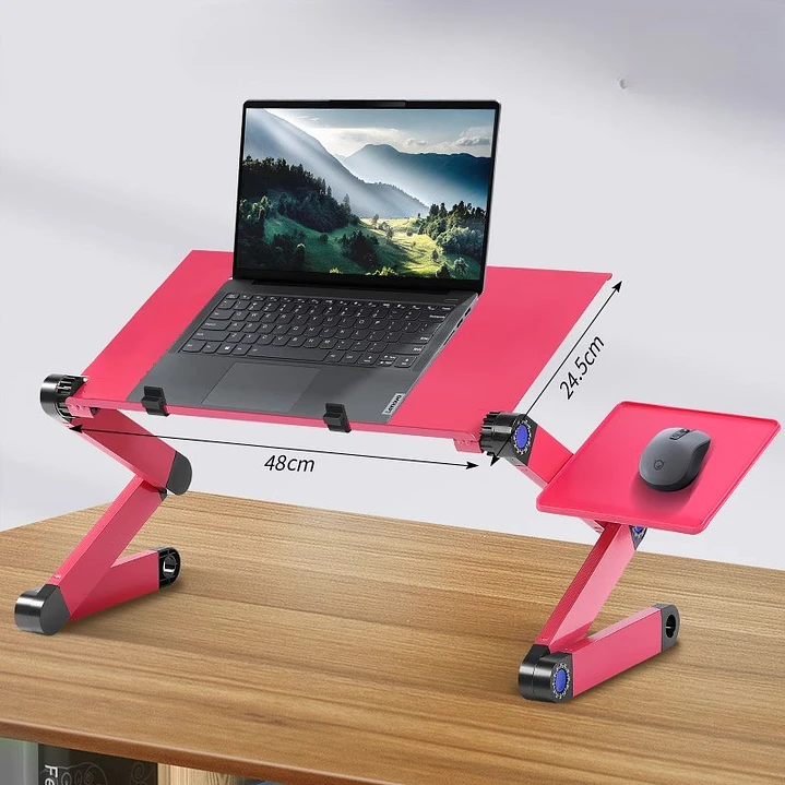 Standing Laptop Desk with Mouse Board 2