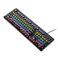 Caller Mechanical Keyboard - 104 Keys, Green Axis, Backlit, Wired USB, Black [Green Axis] - Miniatura 1