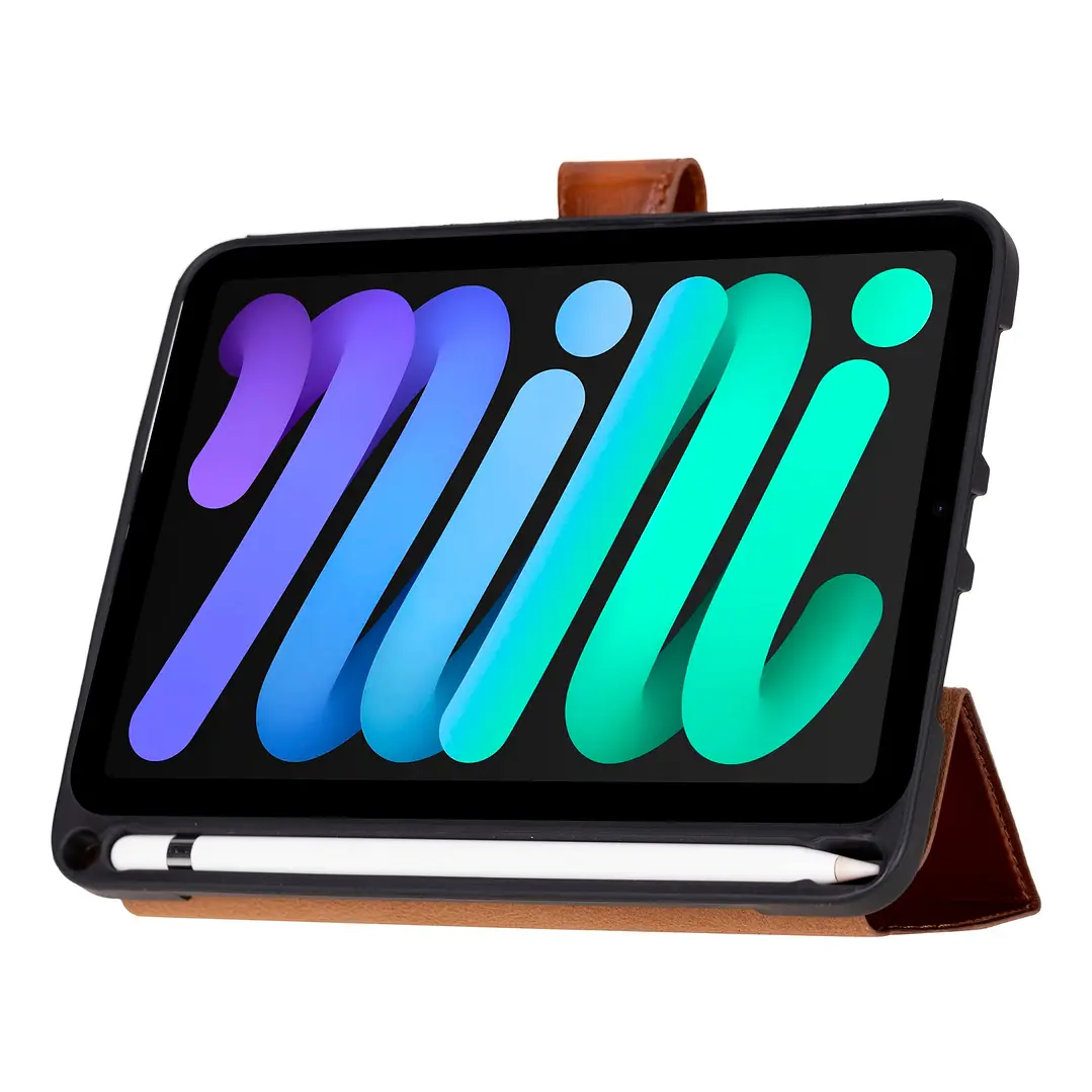 Worland Leather Case for iPad Mini 8.3-inch (A17 Pro) 2