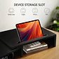 Adjustable Dual Monitor Stand with Storage (2-Slot) - Miniatura 4
