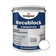 MORTERO ANTIHUMEDAD RECUBLOCK 5KG