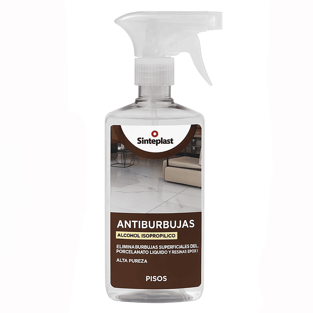 Antiburbujas Porcelanato Liquido 500 ML