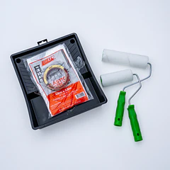 LIZCAL KIT 2 RODILLOS FIBRA PC 18-12 CM + CINTA