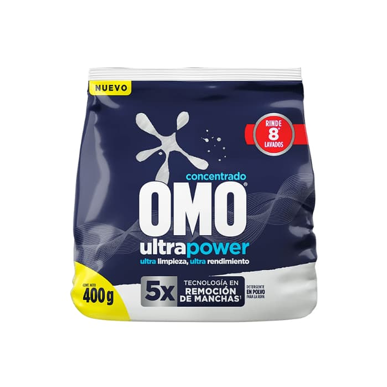 DETERGENTE OMO EN POLVO 400 GR 1