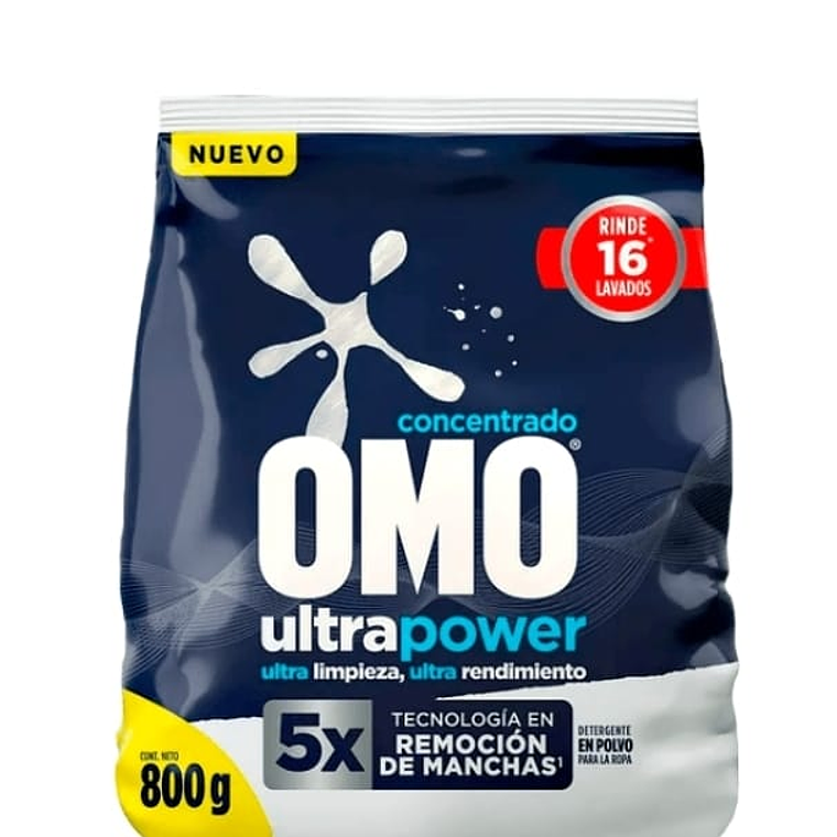 DETERGENTE OMO EN POLVO 800 GR 1