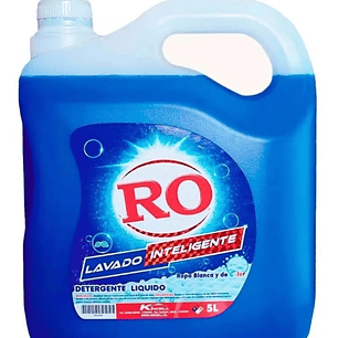 DETERGENTE LIQUIDO  RO  BIDON 5 LITROS