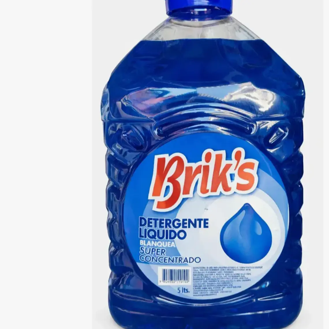 Detergente liquido Briks bidón 5 litros 1