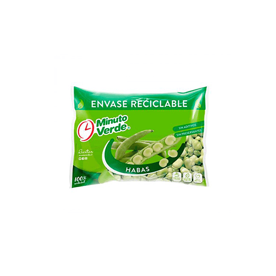 Habas 200 Gr Minuto Verde