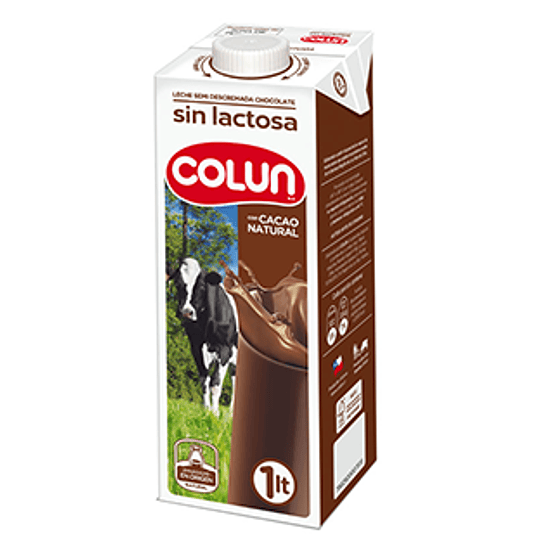 Leche Sin Lactosa Chocolate 1 Lt Colun