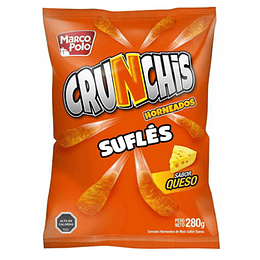 Crunchis Sufles Queso 280 Gr Marco Polo