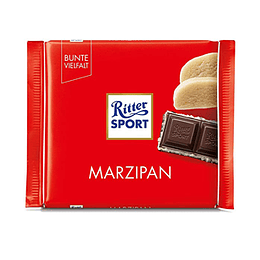 Chocolate Mazapan Barra 100 Gr Ritter Sport