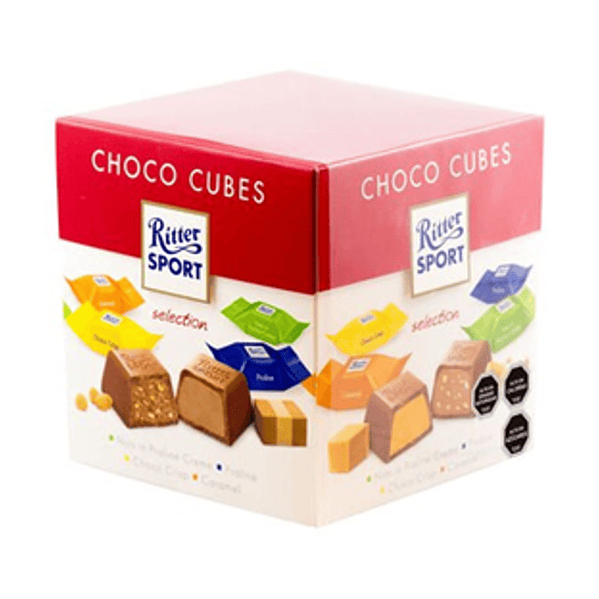 Chocolate Bombon Surtido Caja 176 Gr Ritter Sport