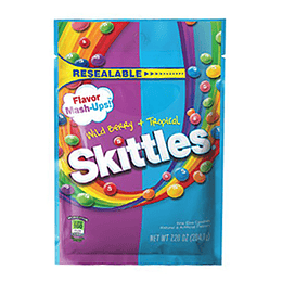 Caramelo Masticable Wild Berry Tropical 204 Gr Skittles