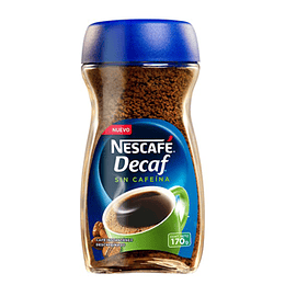 Cafe Decaf Descafeinado 170 Gr Nescafe