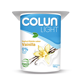 Yoghurt Vainilla Light Pack 4 X 125 Gr Colun