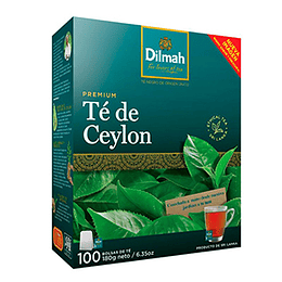 Te Negro Premium Ceylon 100 Bols Dilmah