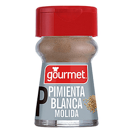 Pimienta Blanca Molida Frasco 28 Gr Gourmet
