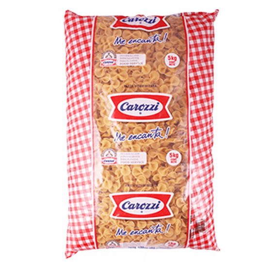 Fideos Corbata 5 Kg Carozzi