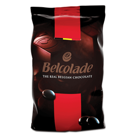 Chocolate Amargo 55% Cacao en Gota 1 Kg Belcolade