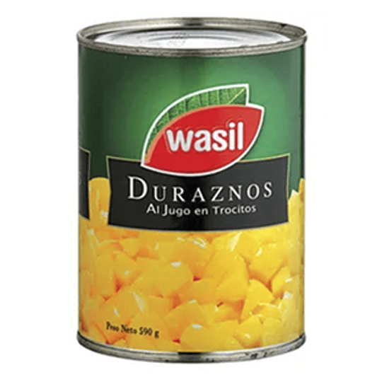 Durazno en Cubo 590 Gr Wasil