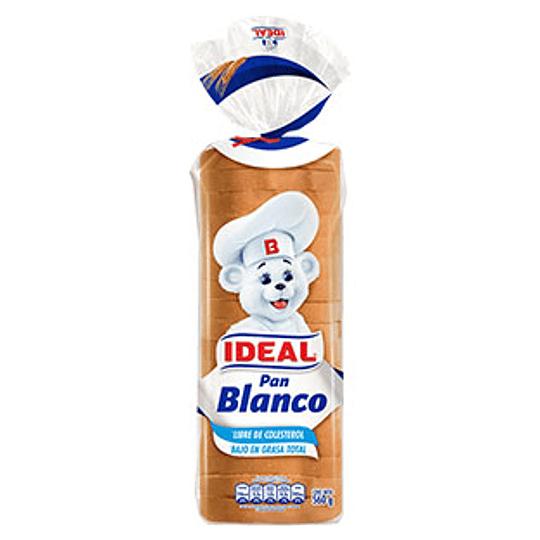 Pan Blanco Molde 550 Gr Ideal