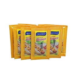 Mostaza Sachet 300 X 10 Gr Traverso