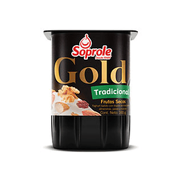 Yogurt Clasico Frutos Secos Gold Pack 4 X 165 Gr Soprole