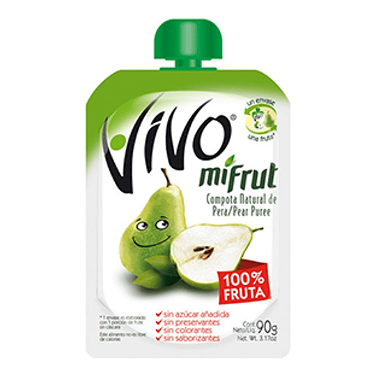 Compota Mifrut Pera 90 Gr Vivo