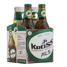 Cerveza Botella Pils Pack 4 X 330 Ml Kross