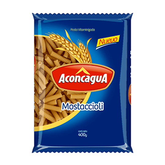 Fideos Mostaccioli N° 46 400 Gr Aconcagua