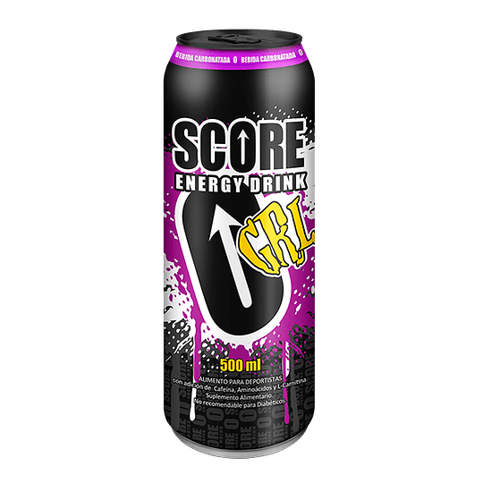 Bebida Energética Lata 500 ML Score Gorilla.
