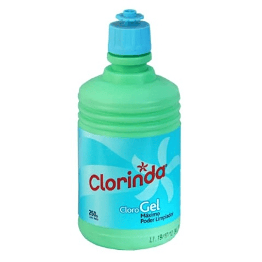 Cloro gel Tradicional  250 Ml Clorinda