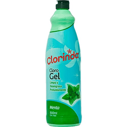 Cloro gel Menta 900 Ml Clorinda