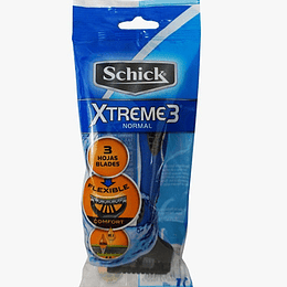 Afeitadora Desech Piel Normal Xtreme3 12 X 12 Und Shick
