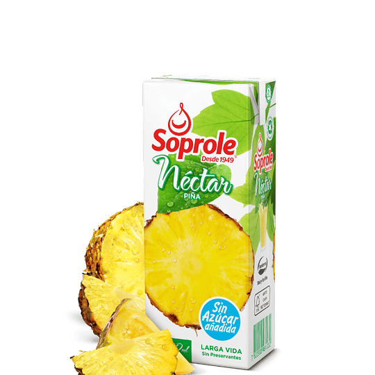 Nectar Piña Tetra 6 X 200 Ml Soprole