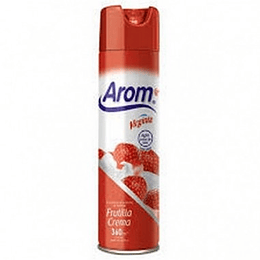 Desodorante Aerosol Frutilla Crema 225 Gr Arom