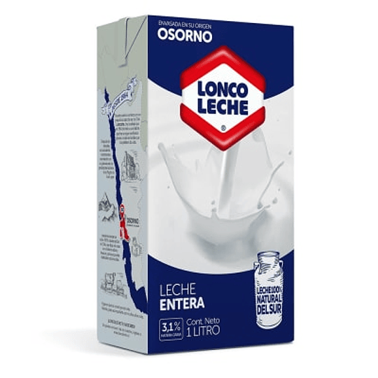 Leche Entera 1 Lt Loncoleche