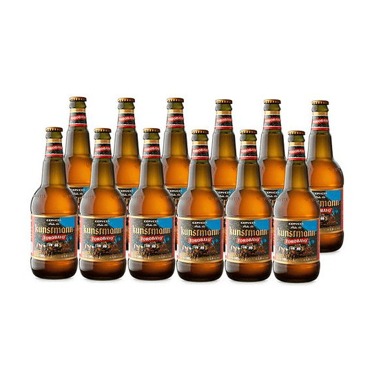 Cerveza Botella 12 X 500 cc Kunstmann Torobayo