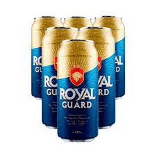 Cerveza Lata Pack 6 X 470 cc Royal Guard