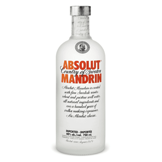 Vodka Mandrin 40 Gl 750 Cc Absolut
