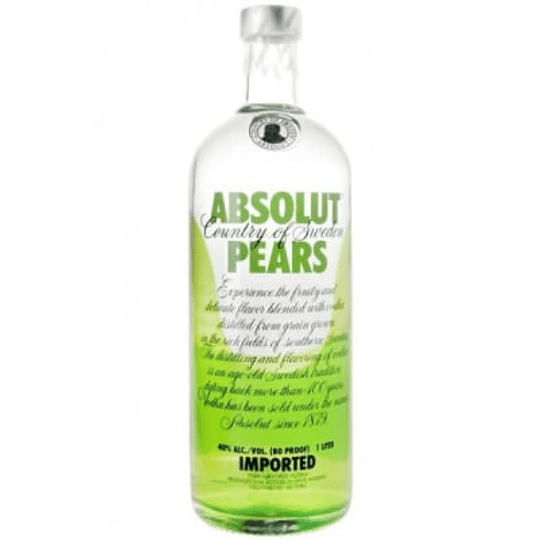 Vodka Pears 40 Gl 750 Cc Absolut