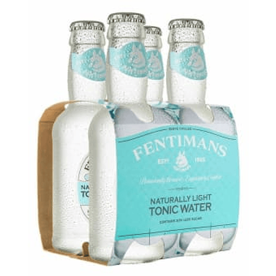 Tonic Light Water 4-Pack 200Cc Fentimans 