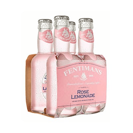 Rose Lemonade 4-Pack 200Cc Fentimans 