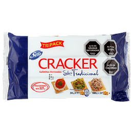 Galletas Cracker Tradicional Tripack Selz 321 Gr