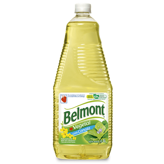Aceite Vegetal 1 Lt Belmont