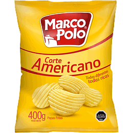 Papas Fritas Corte Americano 400 Gr Marco Polo 