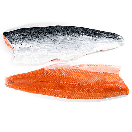 Salmon Filete C/Piel Calibre 2-3 10kg Sea Garden